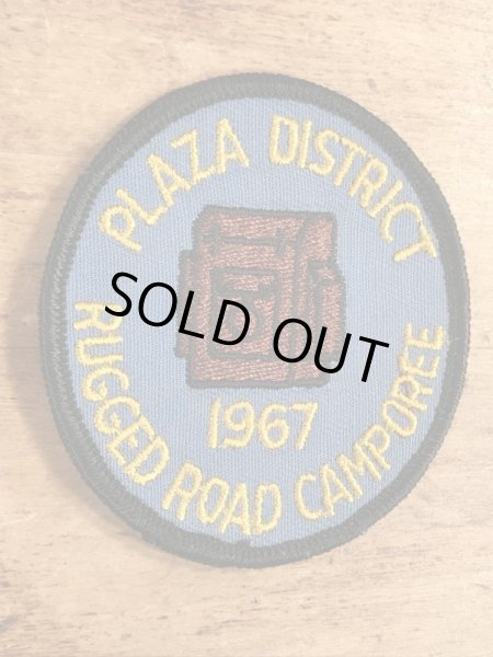 60年代頃のボーイスカウトのビンテージの刺繡ワッペン