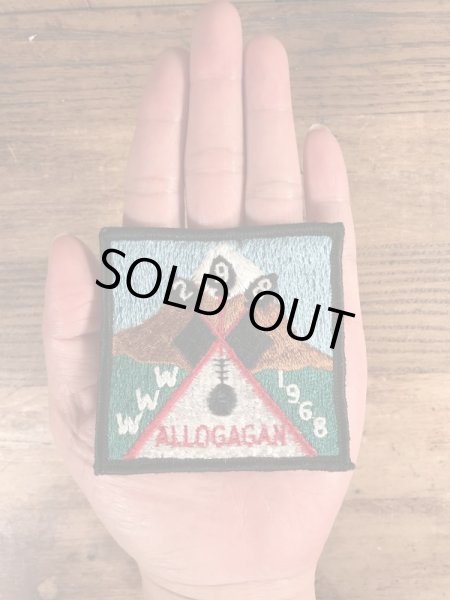 60年代頃のボーイスカウトのビンテージの刺繡ワッペン