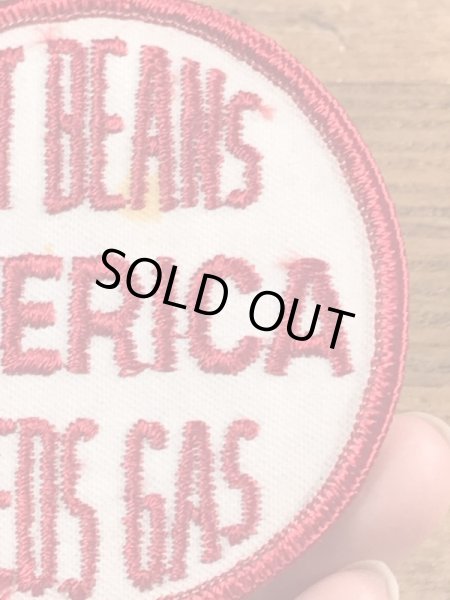 70’sのアメリカンジョークのメッセージが書かれたヴィンテージの刺繡パッチ