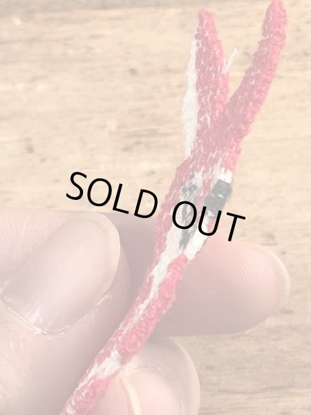 70’sのウサギのヴィンテージの刺繡パッチ