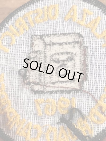 60’sのボーイスカウトのヴィンテージの刺繡パッチ