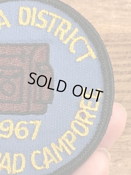 60’sのボーイスカウトのヴィンテージの刺繡パッチ