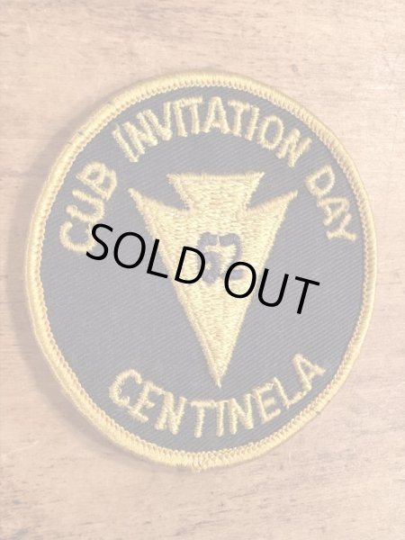 60年代頃のボーイスカウトのビンテージの刺繡ワッペン