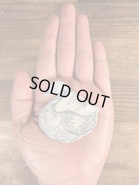 70’sの白鳥のヴィンテージの刺繡パッチ