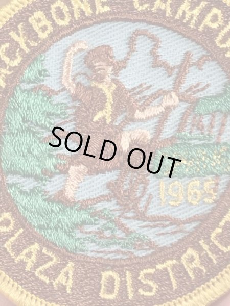 60年代頃のボーイスカウトのビンテージの刺繡ワッペン