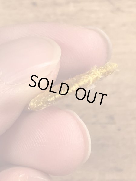 70’sの足跡のヴィンテージの刺繡パッチ