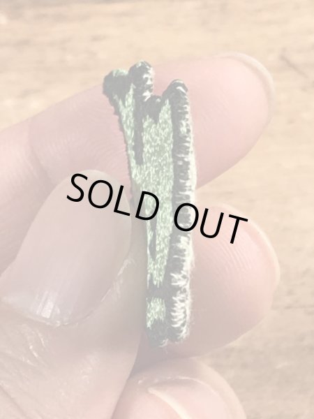 70年代頃のクジラのビンテージの刺繡ワッペン