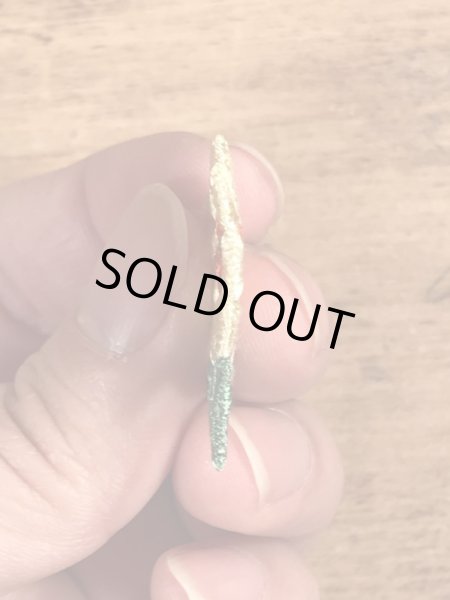 70年代頃の花のビンテージの刺繡ワッペン