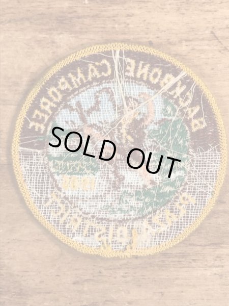 60’sのボーイスカウトのヴィンテージの刺繡パッチ