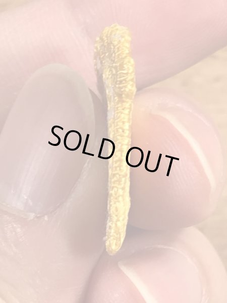 70’sの足跡のヴィンテージの刺繡パッチ