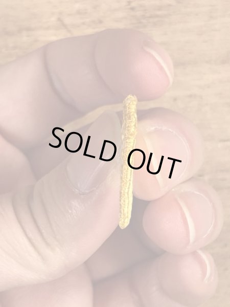 70年代頃の足跡のビンテージの刺繡ワッペン