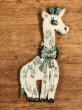 70’sのキリンのヴィンテージの刺繡パッチ