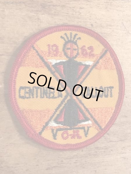 60年代頃のボーイスカウトのビンテージの刺繡ワッペン