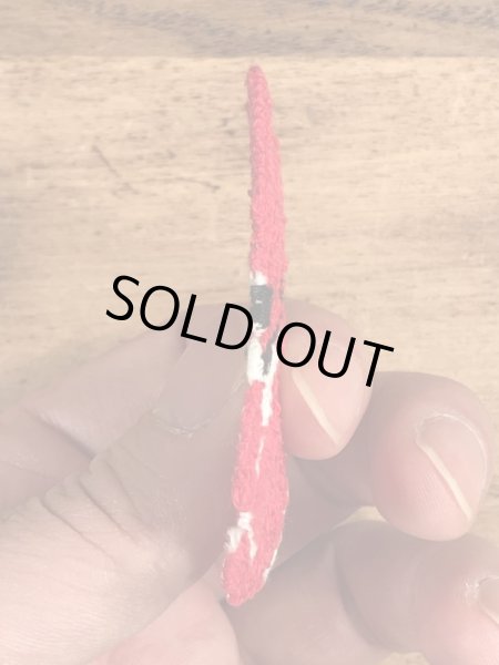 70年代頃のウサギのビンテージの刺繡ワッペン