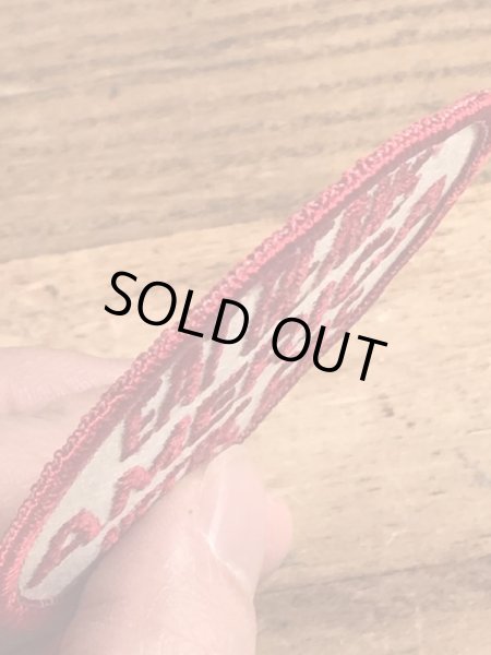 70年代頃のアメリカンジョークのメッセージが書かれたビンテージの刺繡ワッペン