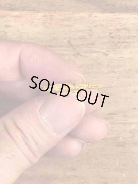 70’sの足跡のヴィンテージの刺繡パッチ