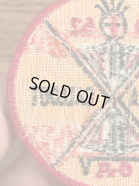 60’sのボーイスカウトのヴィンテージの刺繡パッチ