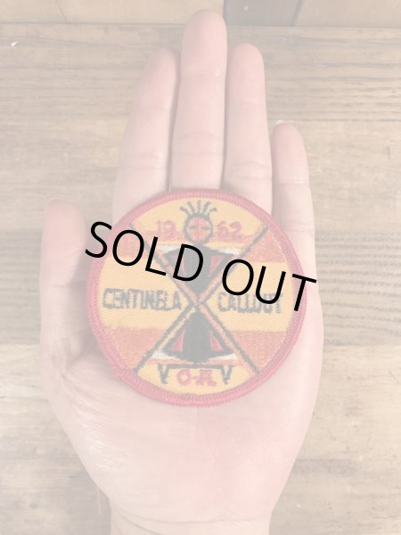 60年代頃のボーイスカウトのビンテージの刺繡ワッペン