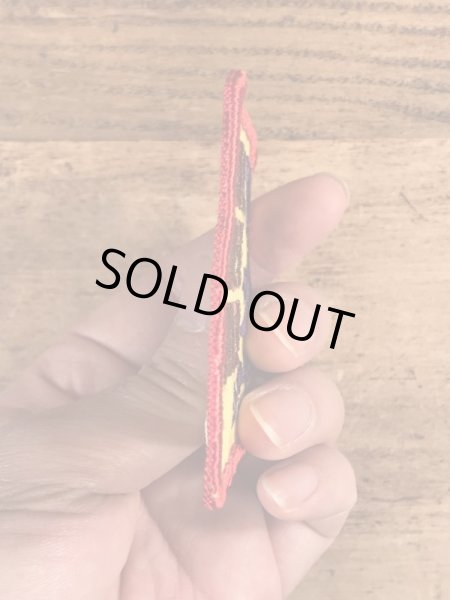 70年代頃のメッセージが書かれたビンテージの刺繡ワッペン