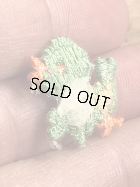 70’sの小鳥のヴィンテージの刺繡パッチ