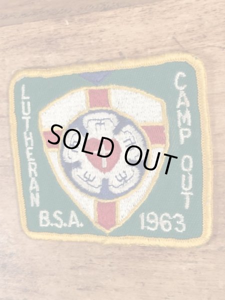 60’sのボーイスカウトのヴィンテージの刺繡パッチ