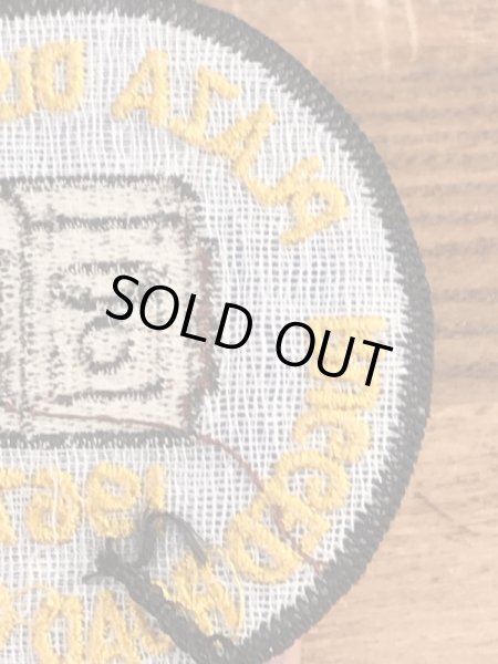 60年代頃のボーイスカウトのビンテージの刺繡ワッペン