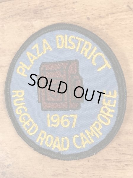 60’sのボーイスカウトのヴィンテージの刺繡パッチ