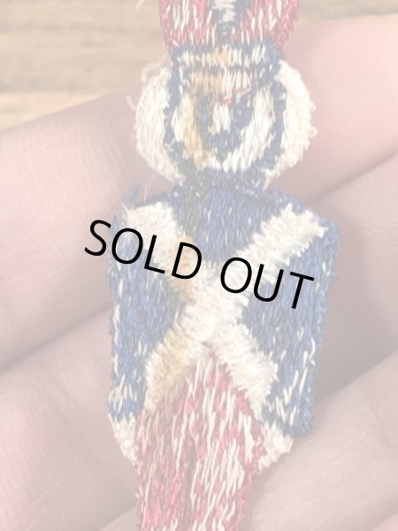 70’sの兵隊さんのヴィンテージの刺繡パッチ