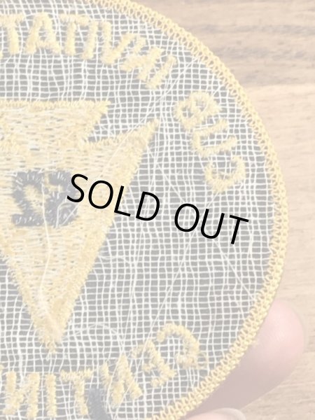 60年代頃のボーイスカウトのビンテージの刺繡ワッペン