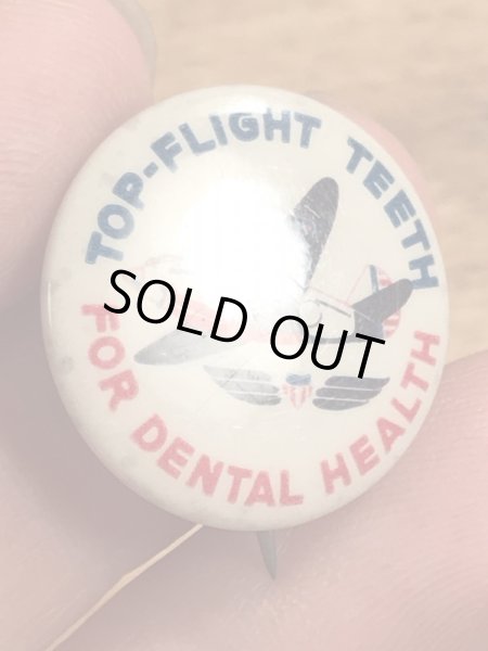 40年代頃の公衆衛生スクールのビンテージの缶バッジ