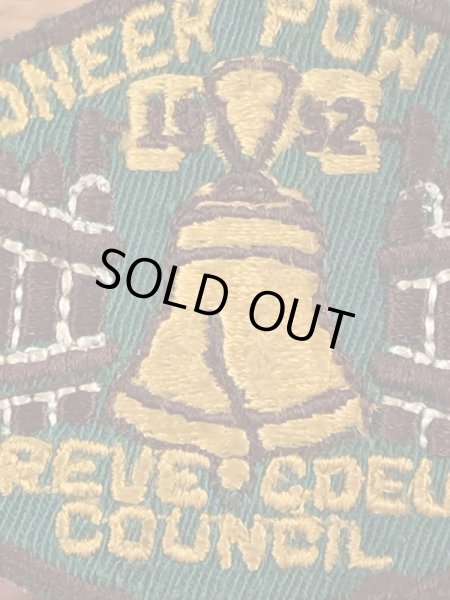 50年代頃のボーイスカウトのビンテージの刺繡ワッペン