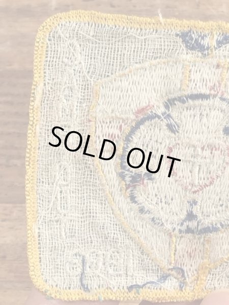 60’sのボーイスカウトのヴィンテージの刺繡パッチ