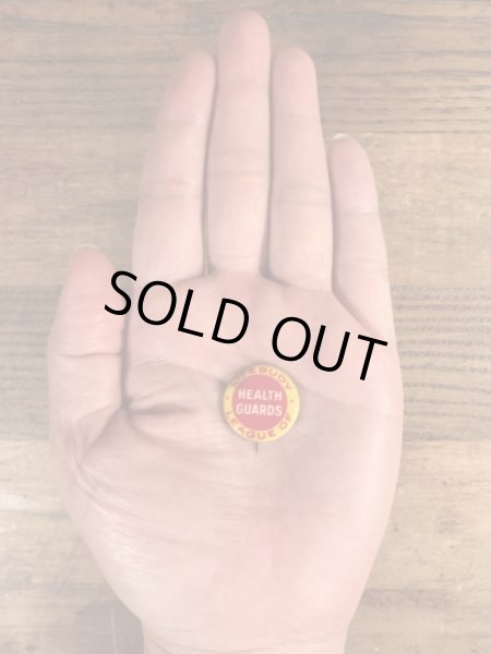 30年代頃の企業物のビンテージの缶バッジ