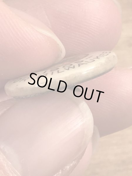 1900’s頃のアメリカの共済組合のヴィンテージの缶バッジ