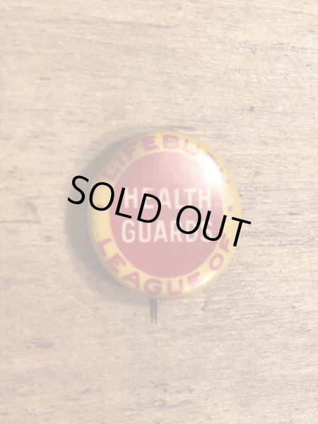 30年代頃の企業物のビンテージの缶バッジ