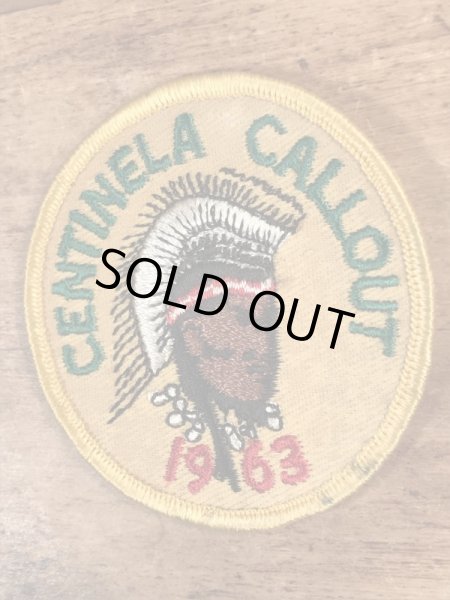 60’sのボーイスカウトのヴィンテージの刺繡パッチ