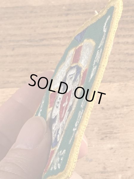 60年代頃のボーイスカウトのビンテージの刺繡ワッペン