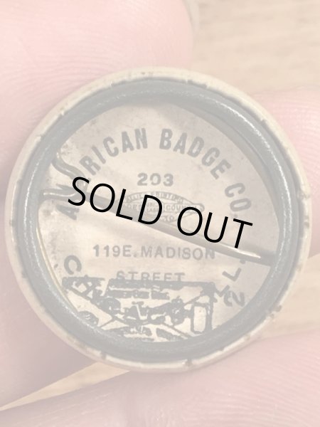 〜30’s頃の条例のヴィンテージの缶バッチ