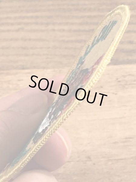 60’sのボーイスカウトのヴィンテージの刺繡パッチ