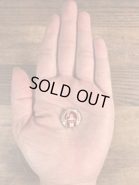 40年代頃のDental Public Healthのビンテージの缶バッジ