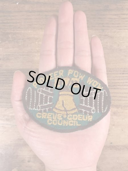 50年代頃のボーイスカウトのビンテージの刺繡ワッペン