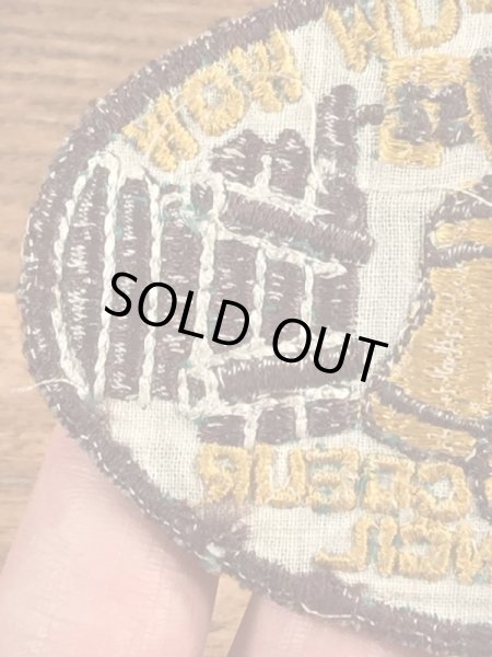 50’sのボーイスカウトのヴィンテージの刺繡パッチ