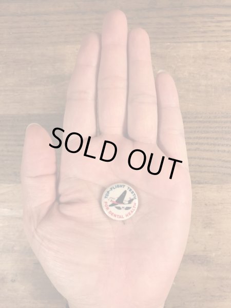 40年代頃の公衆衛生スクールのビンテージの缶バッジ