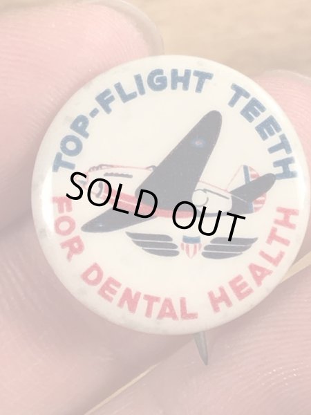 40年代頃の公衆衛生スクールのビンテージの缶バッジ