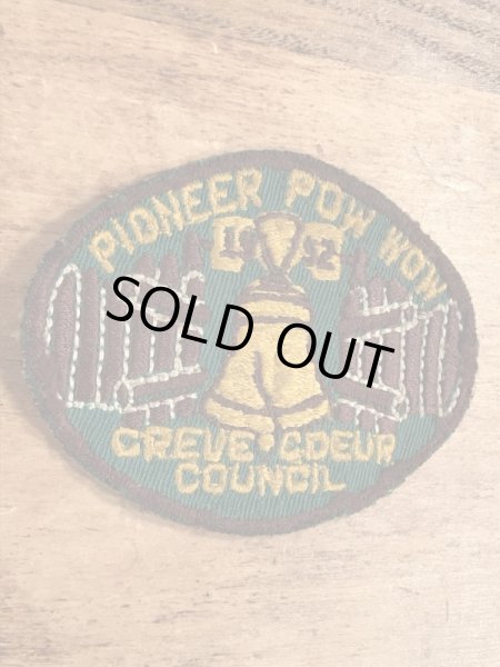 50年代頃のボーイスカウトのビンテージの刺繡ワッペン