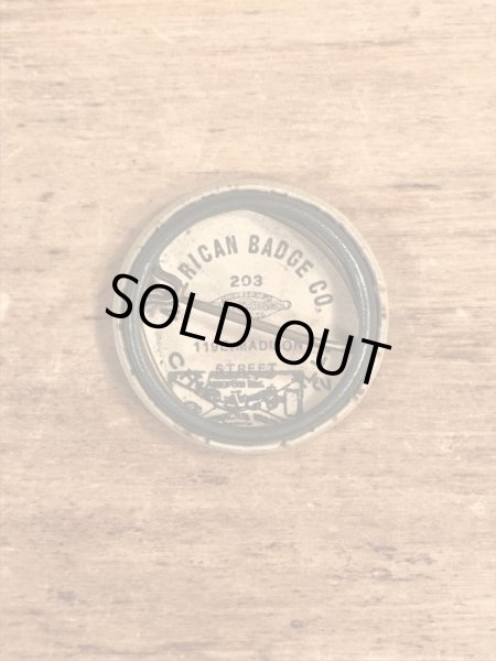 〜30’s頃の条例のヴィンテージの缶バッチ