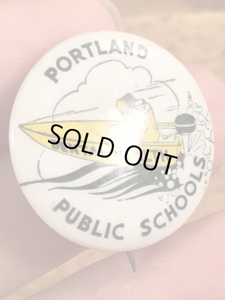 40年代頃の歯科衛生スクールのビンテージの缶バッジ