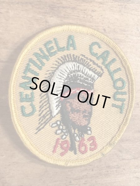 60年代頃のボーイスカウトのビンテージの刺繡ワッペン