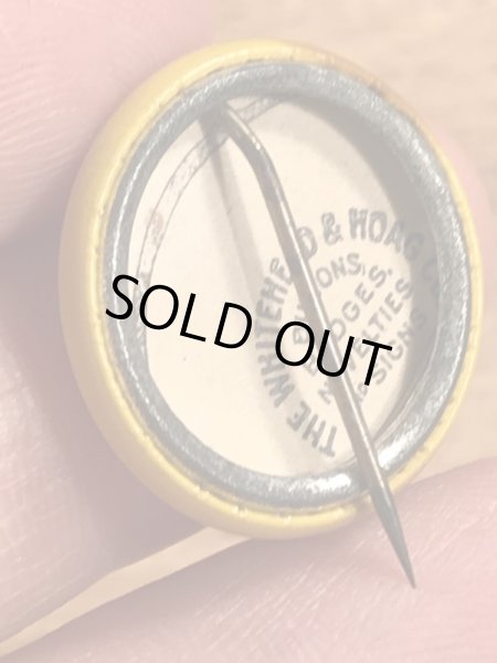 30’sのアド物のヴィンテージの缶バッチ