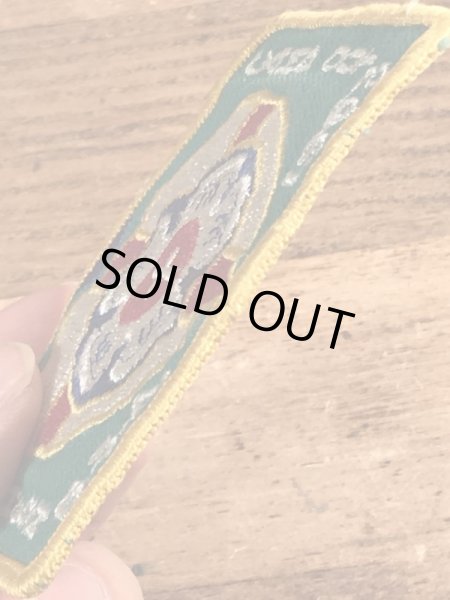 60’sのボーイスカウトのヴィンテージの刺繡パッチ